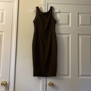 Brown Bodycon dress